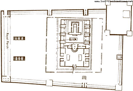 Grondplan Tempel