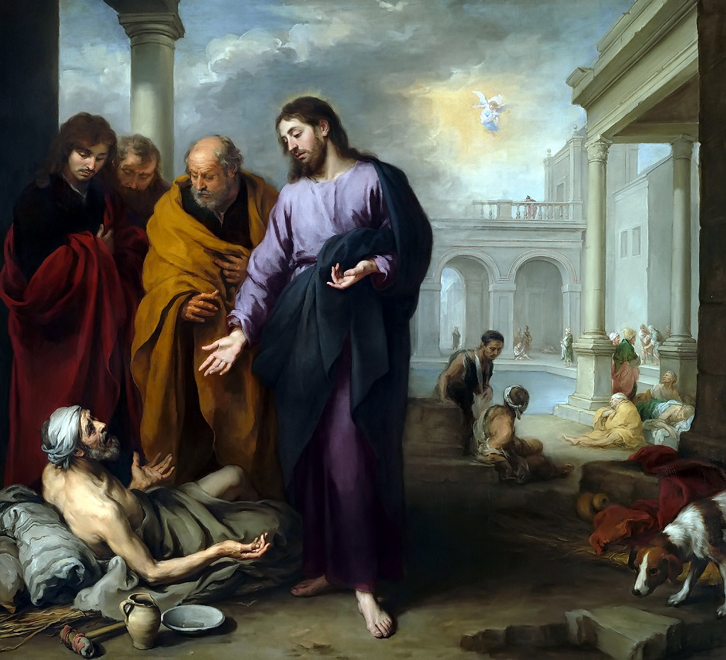 XMurillo Christ Healing The Paralytic At The Pool Of Bethesda