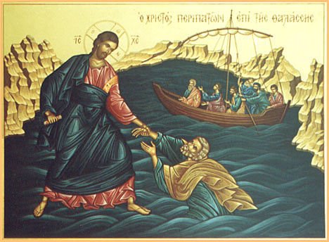 5 Christ Walking On Water