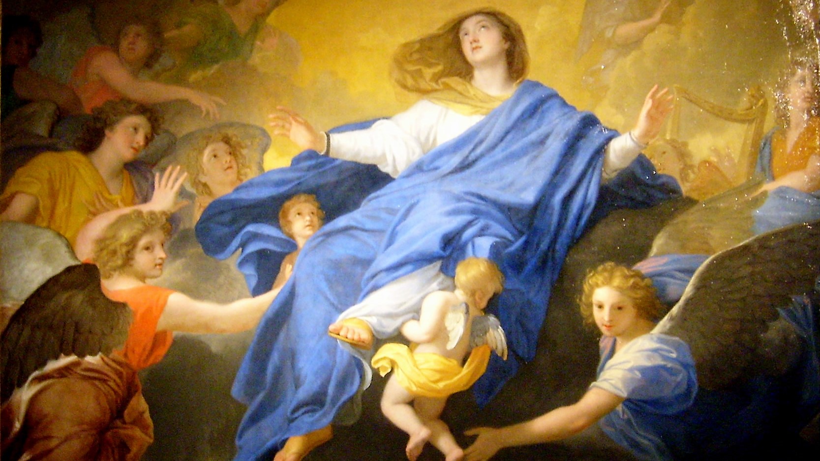 L'Assomption De La Vierge, Le Brun