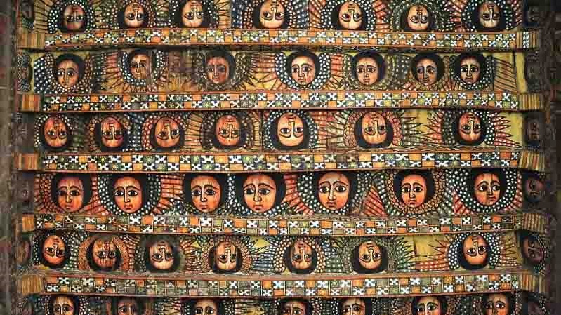 Gondar   Iglesia Debre Birhan Selassie