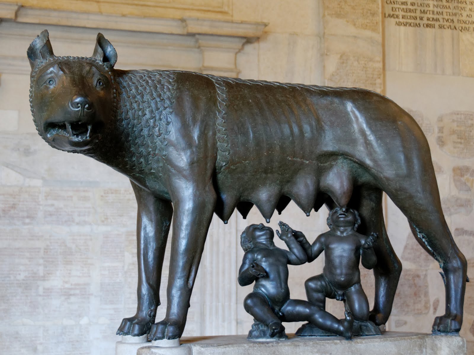 Loba Rómulo Y Remo Museo Capitolino