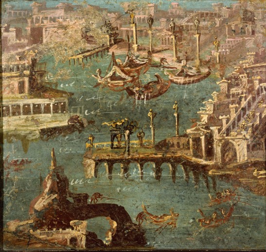 Schilderij In Pompeï
