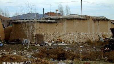 Mudbrick And Stone House With Plaster And Mat Roof Near Derbe Tb010101643 Bibleplaces