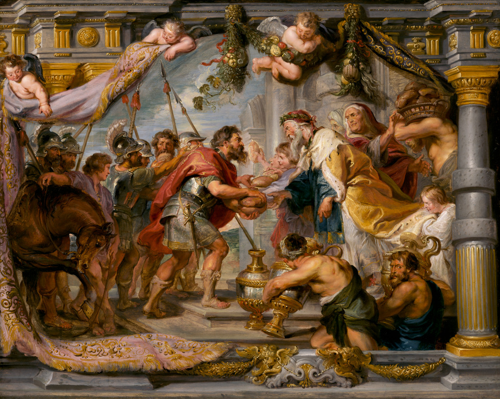 5 P.P.RUBENS Abraham En Melchisedek 1626