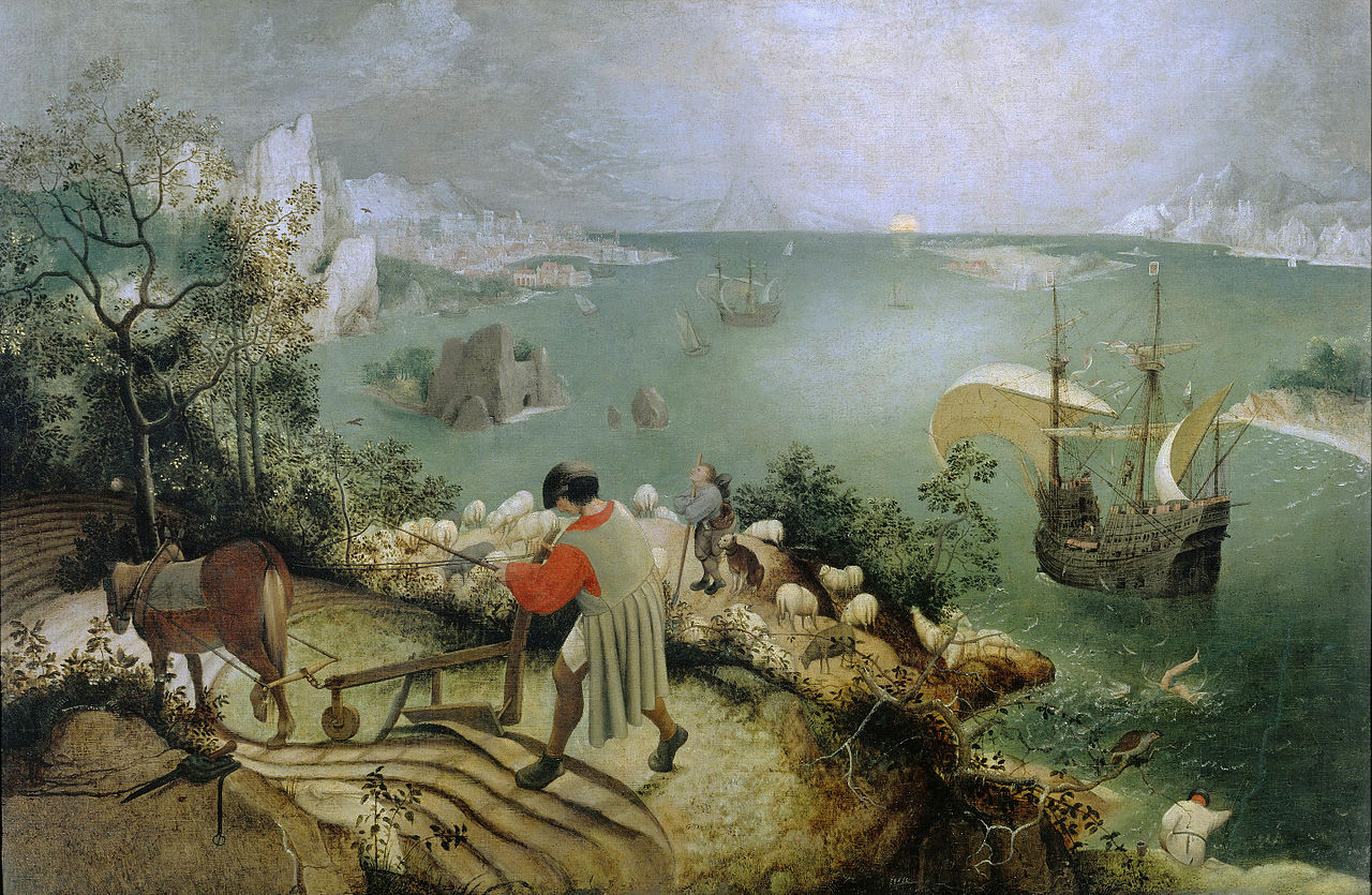5 De Val Van Icarus Pieter Bruegel De Oude