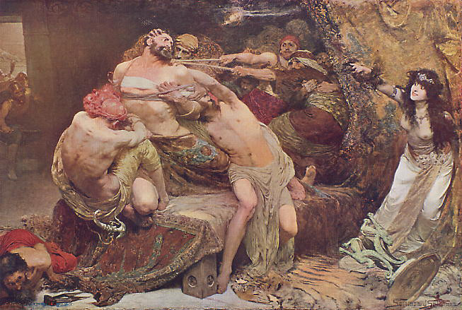 Solomon Samson And Delilah