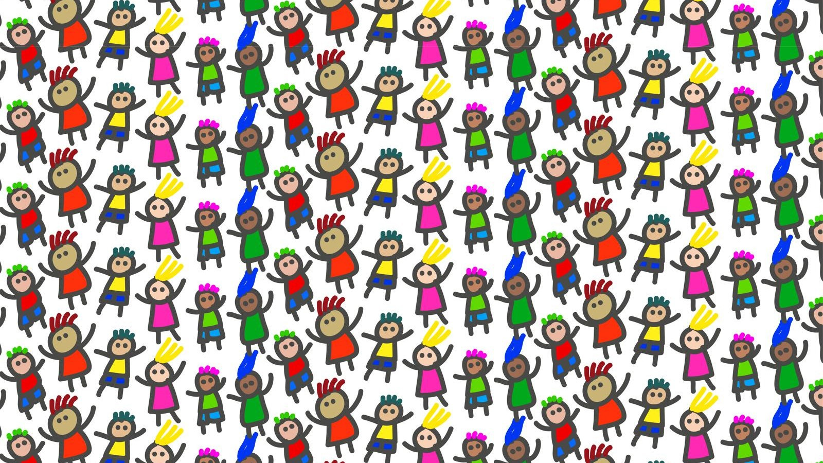 KIDS Stick Kid Wallpaper002