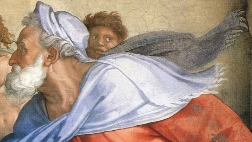 Michelangelo Ezechiël (detail)