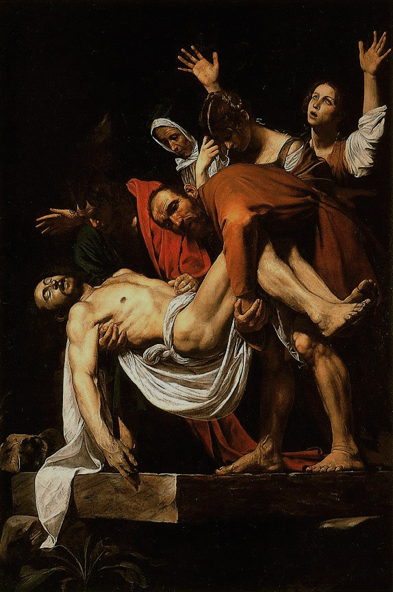 Caravaggio Graflegging Van Christus