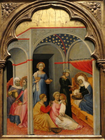 5 Geboorte Van Maria Andrea Di Bartolo C. 1400 Tempera National Gallery Of Art Washington DSC00162