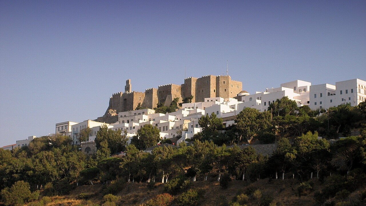 2 Chora Of Patmos Wikimedia Commons