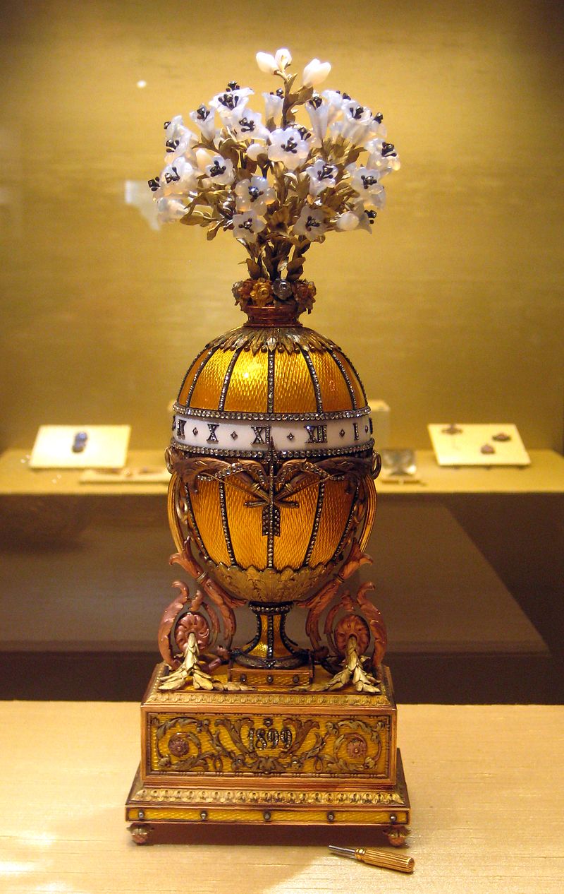 Fabergé Bouquet Of Lilies Clock 01 By Shakko