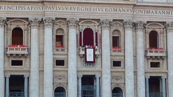 St. Peter's Facade Leo XIV C