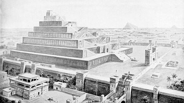 Wikimedia Ancient History Plate 1. Babylon And Its Three Towers
