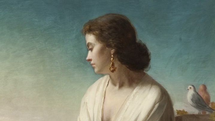 Frederick Goodall (1822 1904) Rebecca At The Well 212 Blackburn Museum And Art Gallery Det